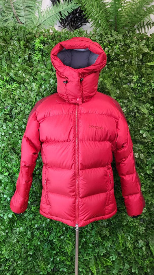Marmot Red Goosedown Puffer Jacket (14)