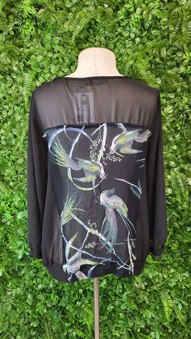Obi Black Sheer Top (12)