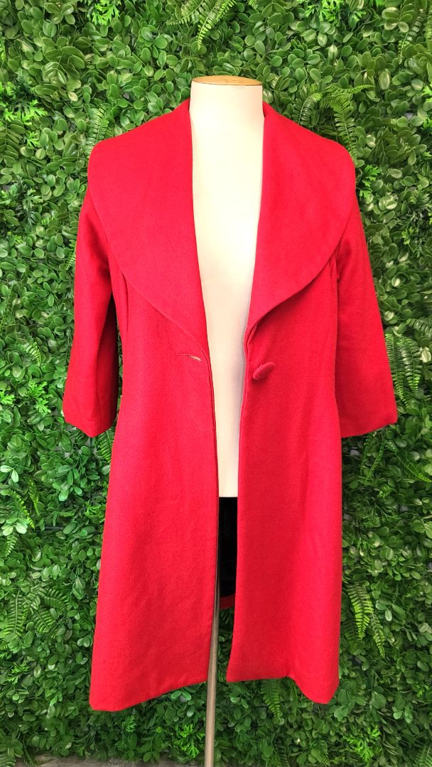 Kilt Red Wool Blend Coat (14)