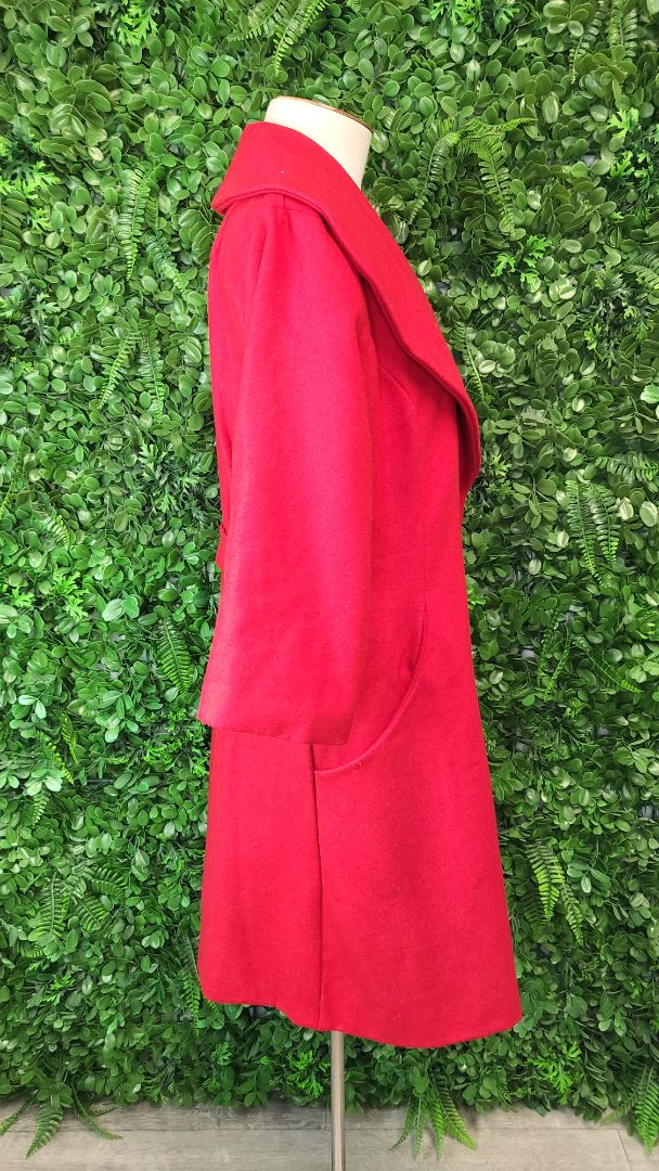 Kilt Red Wool Blend Coat (14)