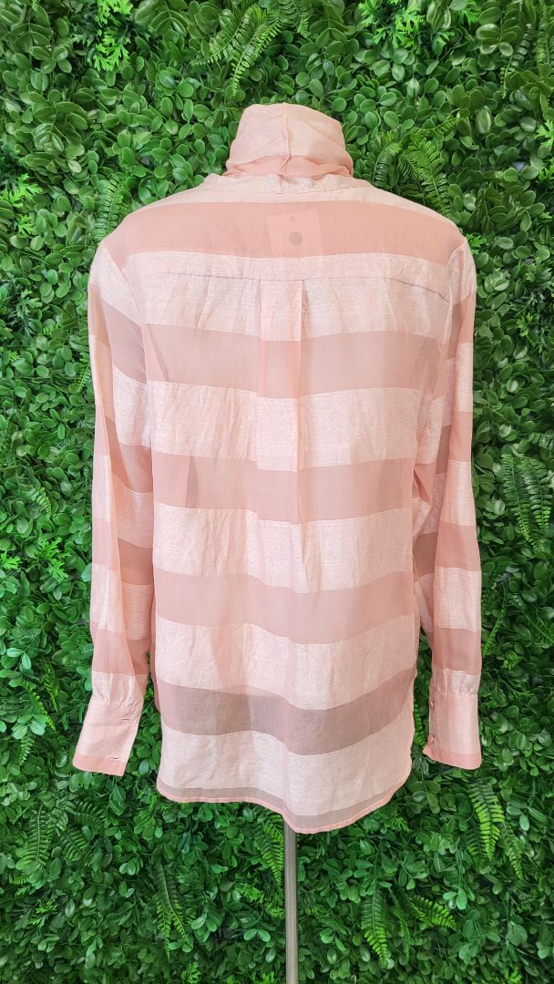 Trelise Cooper Peach David Bowie Blouse (10-12)