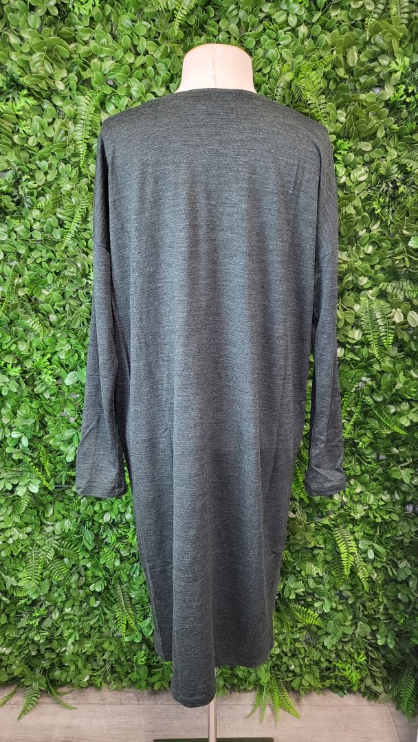 Untouched World Moss Green Merino Dress (10)