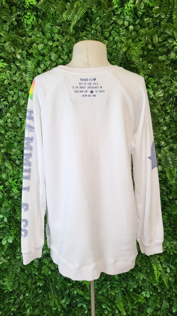 Hammill & Co White More Love Sweat (10)