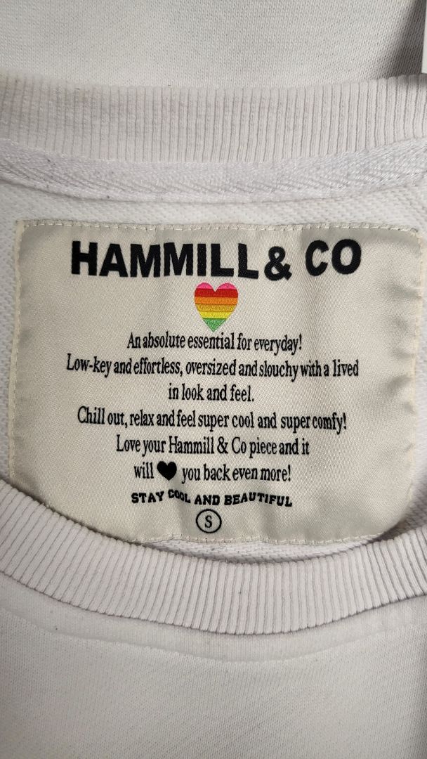 Hammill & Co White More Love Sweat (10)