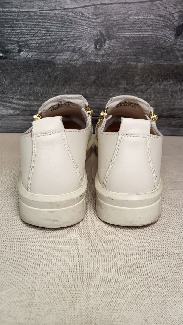 One Trick Pony Ivory Zipped Sneaker (38-38.5)