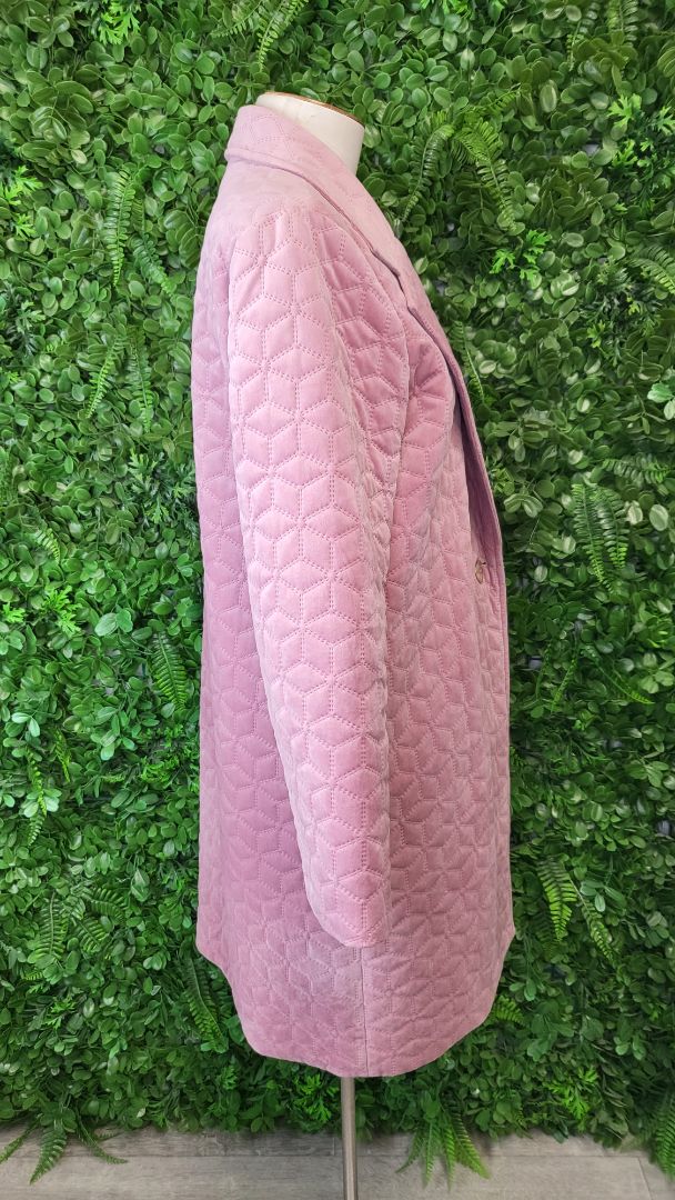 Curate Pink Little Quilty Coat (12)