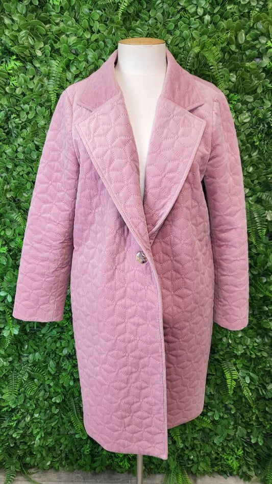 Curate Pink Little Quilty Coat (12)