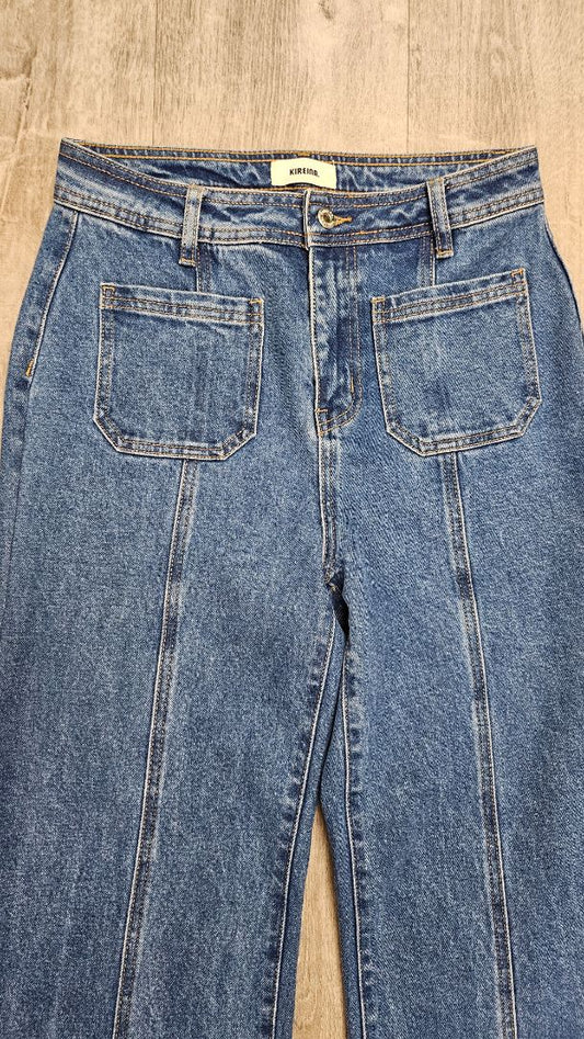 Kireina Blue Wide Leg Jean (10)