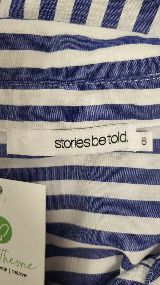 Stories Be Told Stripe You Got This Shirt (6-8)