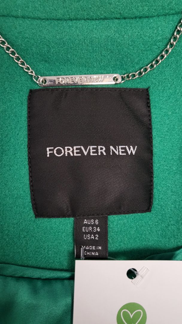 Forever New Shamrock Longline Coat (6)