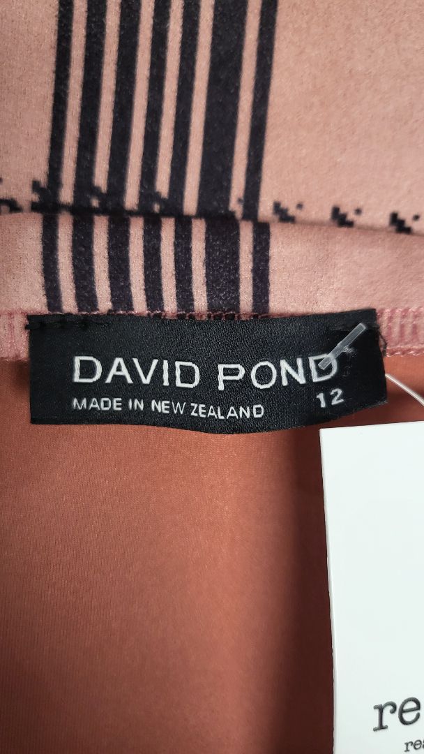 David Pond Pink Stretch Skirt (12)