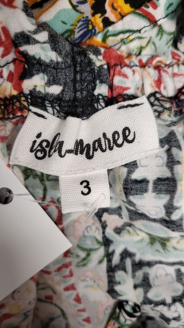 Isla-Maree Print Boho Top (18-20)