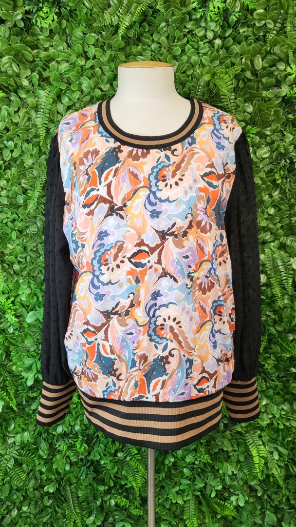 Charlo Multi Floral Top (14)
