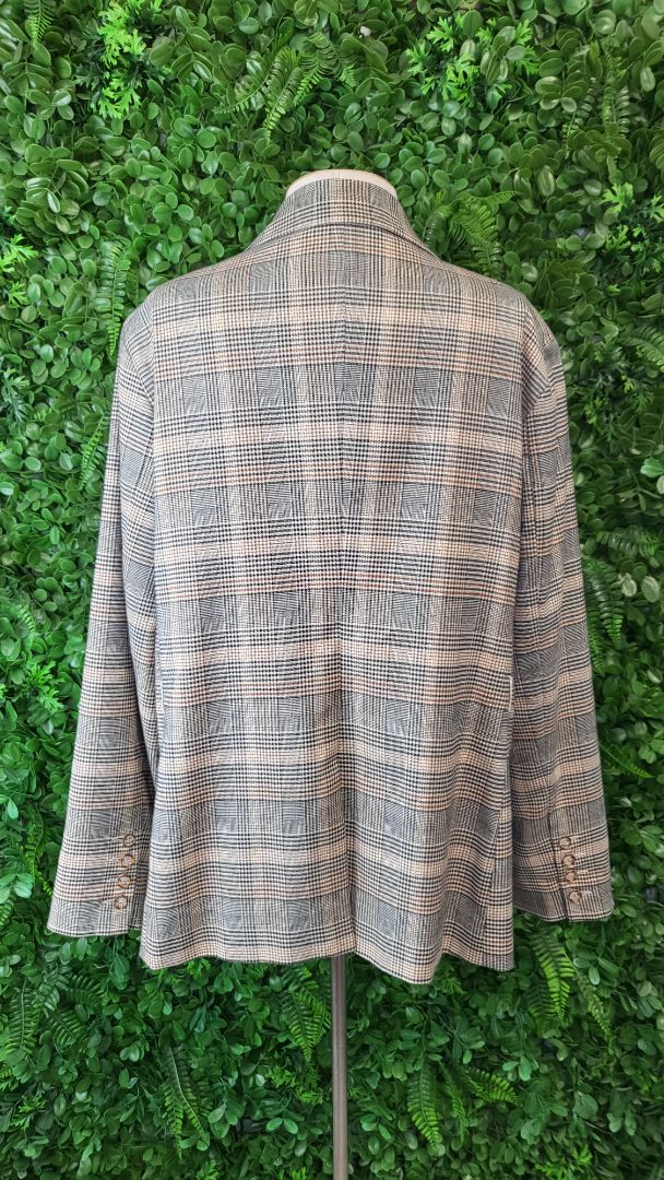 Curate Check Prep School Perfect Jacket (18)