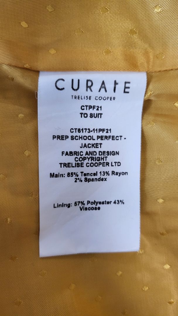 Curate Check Prep School Perfect Jacket (18)