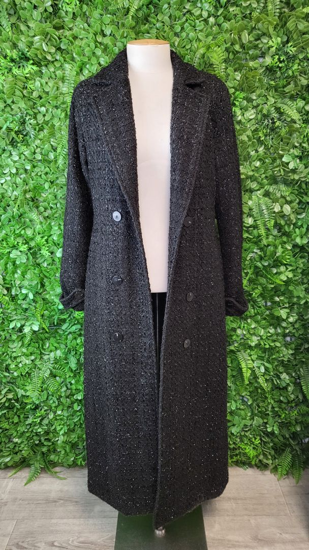 Amaya Black Textured Coat (10)