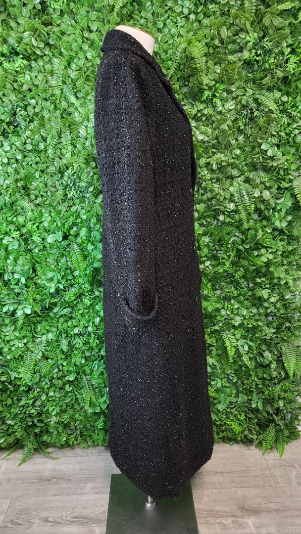 Amaya Black Textured Coat (10)