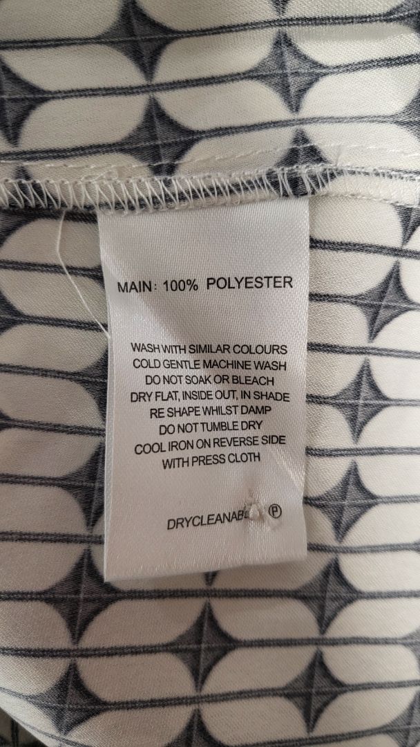 Drama The Label Print Valley Top BNWT (14)