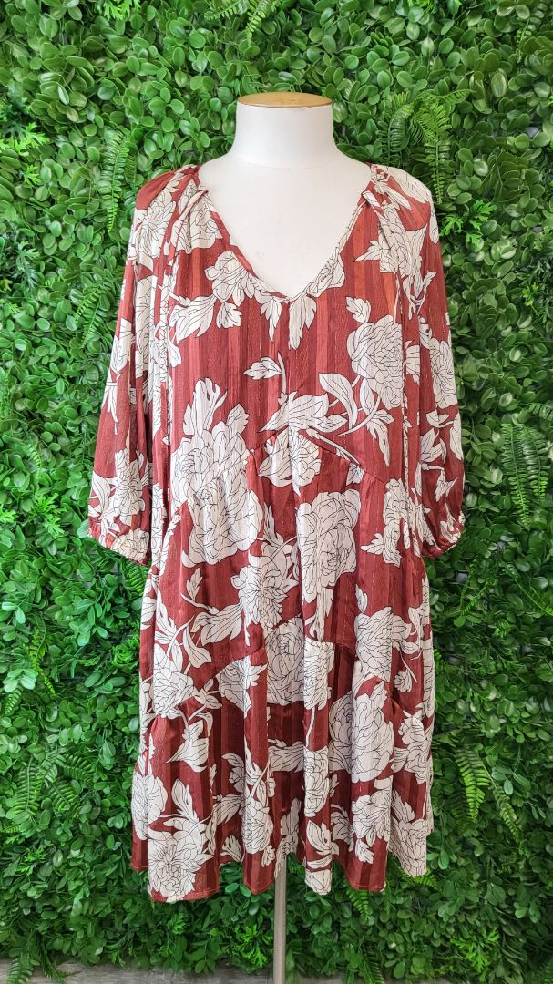 Drama The Label Rust Hayley Dress BNWT (10)