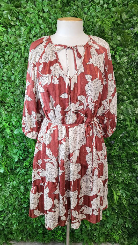 Drama The Label Rust Hayley Dress BNWT (10)
