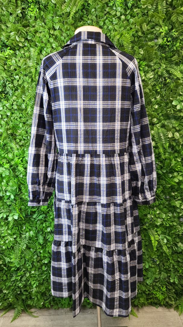 Drama The Label Check Shirt Dress (10)