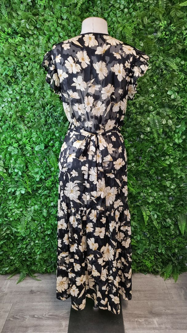 Drama The Label Print Wrap Dress (10)