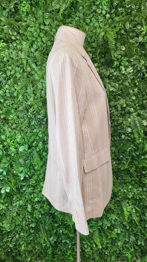 Loughlin Oat Linen Blend Blazer (10)