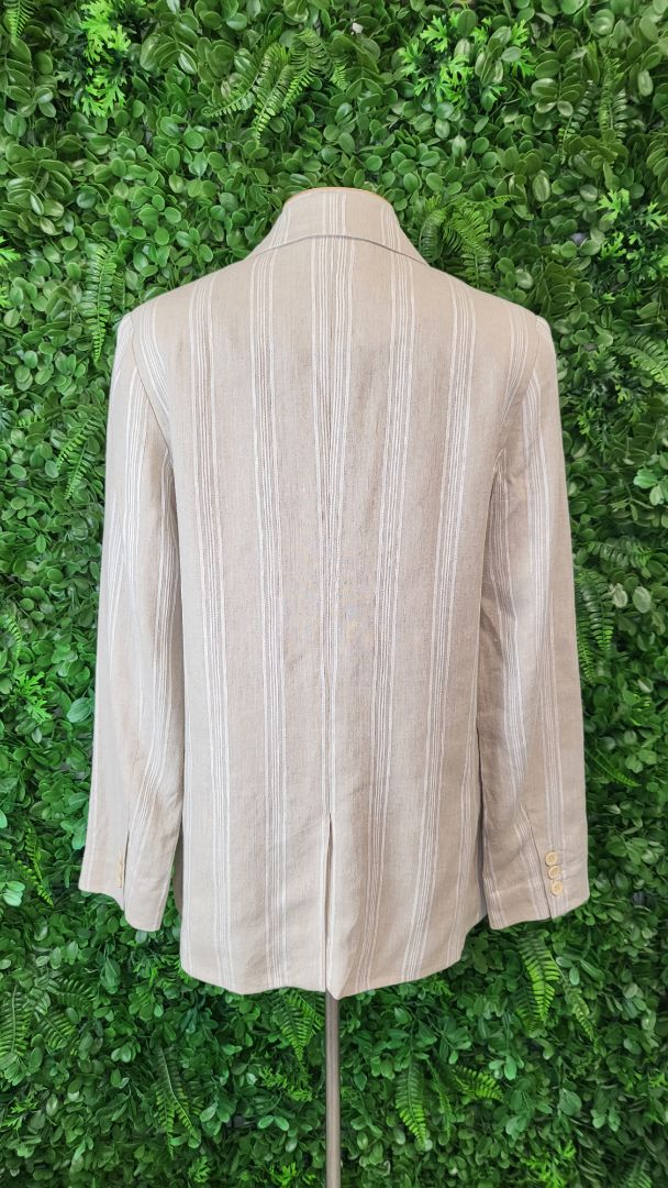 Loughlin Oat Linen Blend Blazer (10)