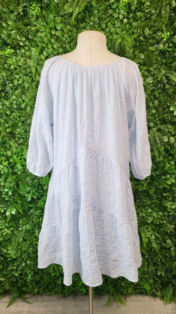 Drama The Label Blue Babydoll Dress (10)