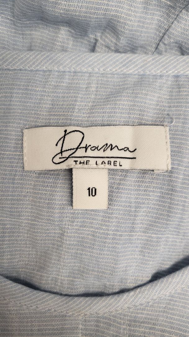 Drama The Label Blue Babydoll Dress (10)