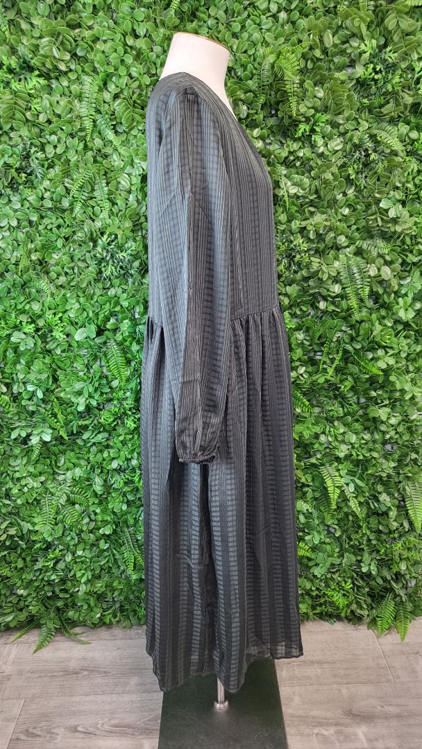 Drama The Label Dark Olive Green Long Sleeve Dress (12)
