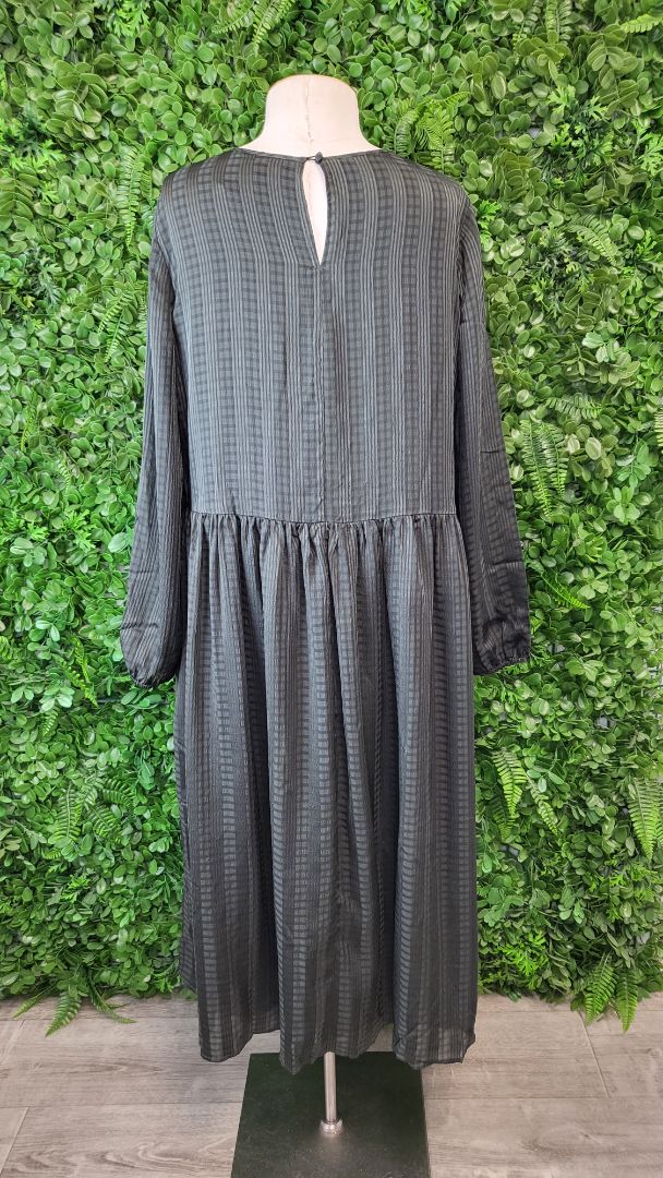 Drama The Label Dark Olive Green Long Sleeve Dress (12)