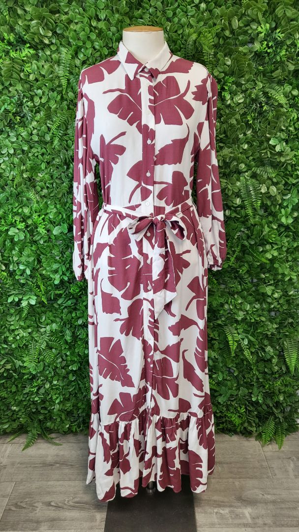 Zara Floral Maxi Dress (10-12)