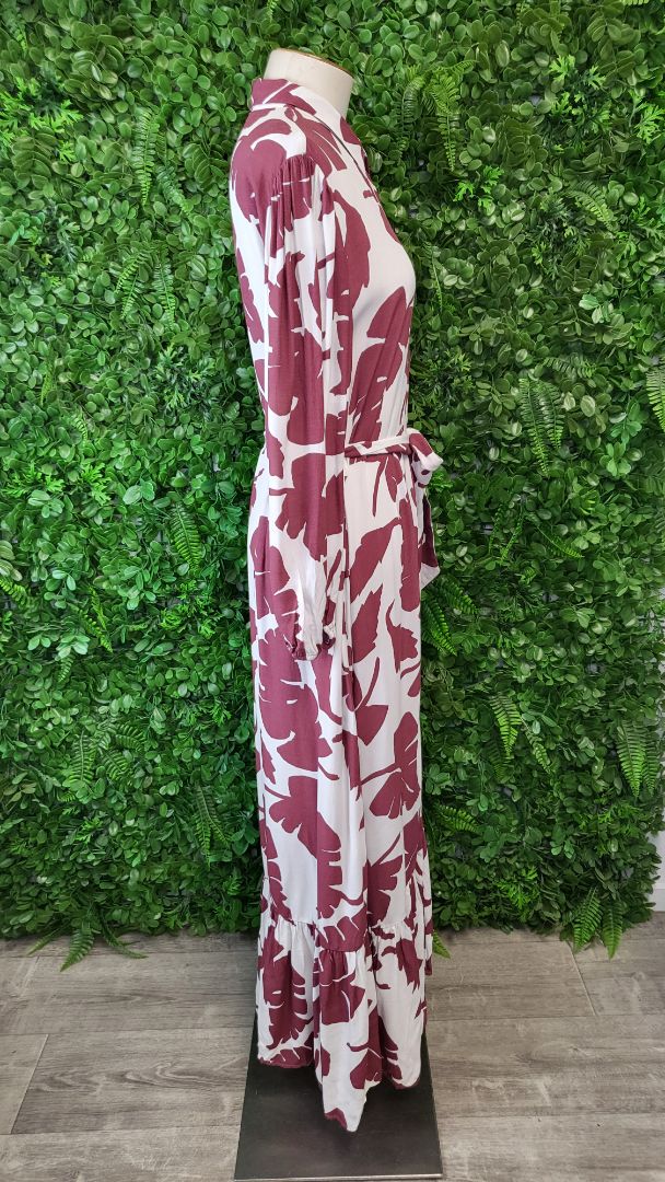 Zara Floral Maxi Dress (10-12)