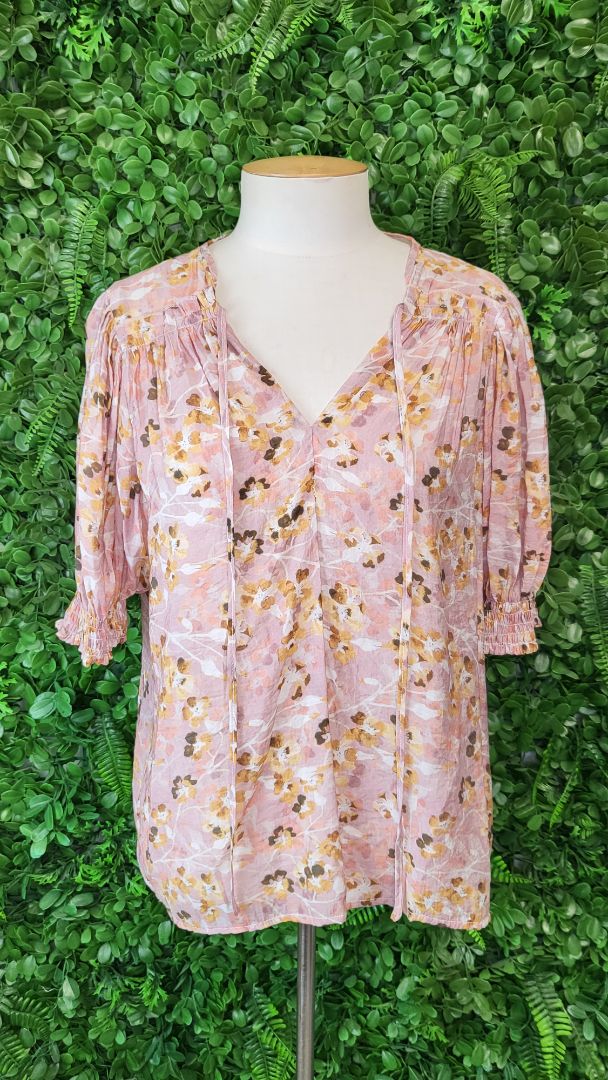Drama The Label Floral Puff Sleeve Top (10)