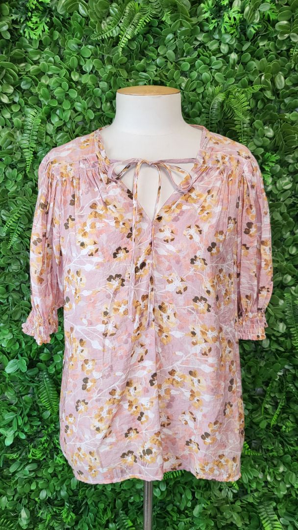 Drama The Label Floral Puff Sleeve Top (10)