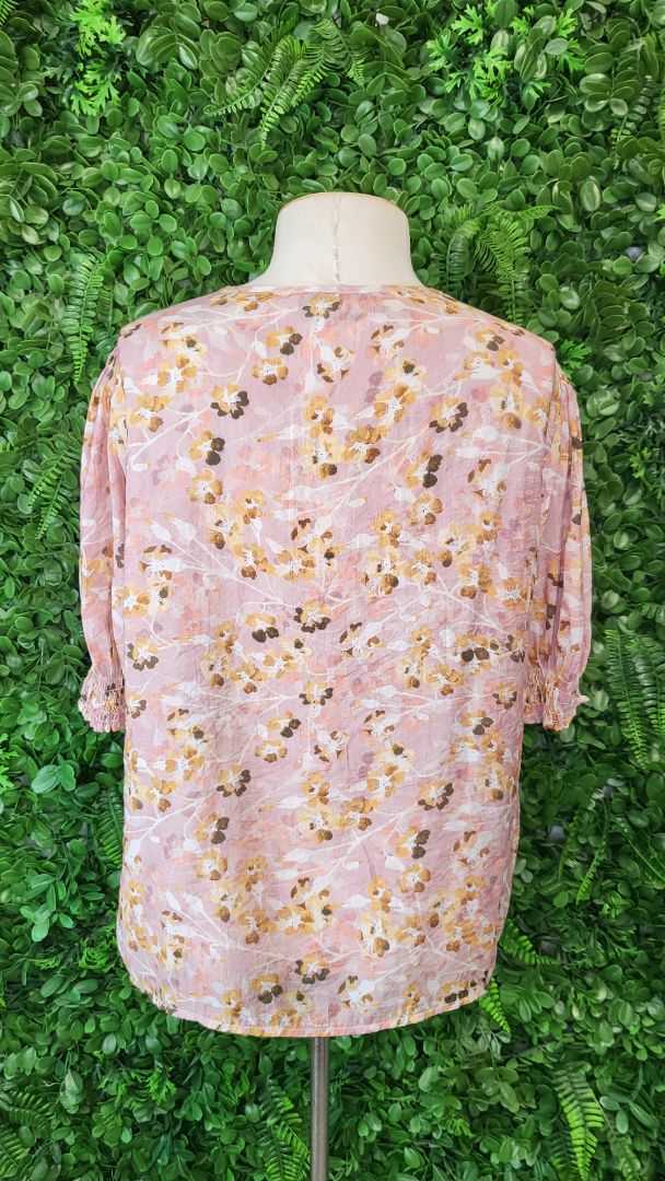 Drama The Label Floral Puff Sleeve Top (10)
