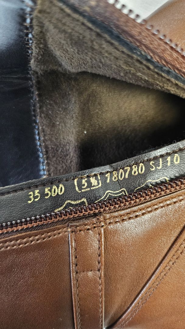 Gabor Chestnut Leather Boots (38)