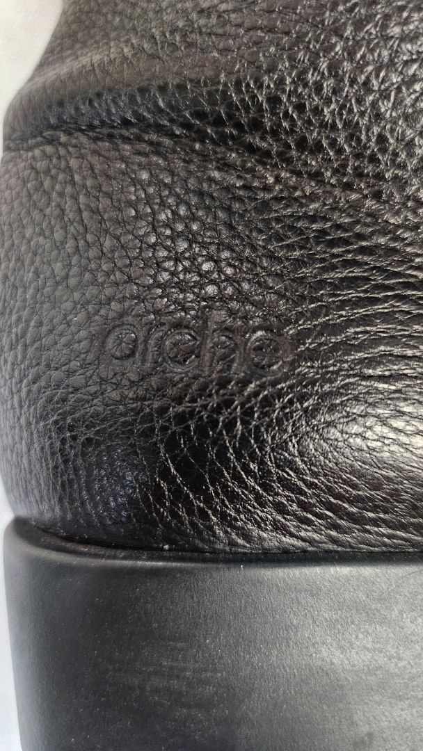 Arche Black Leather Boot (38)
