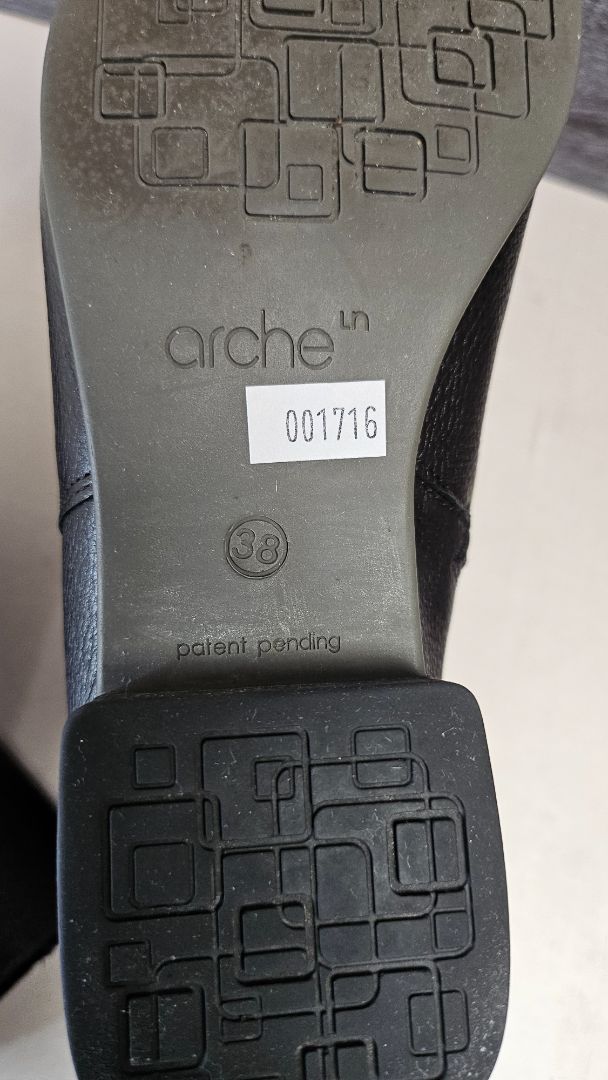 Arche Black Leather Boot (38)