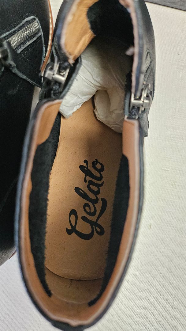 Gelato Black Zinger Boot (38)