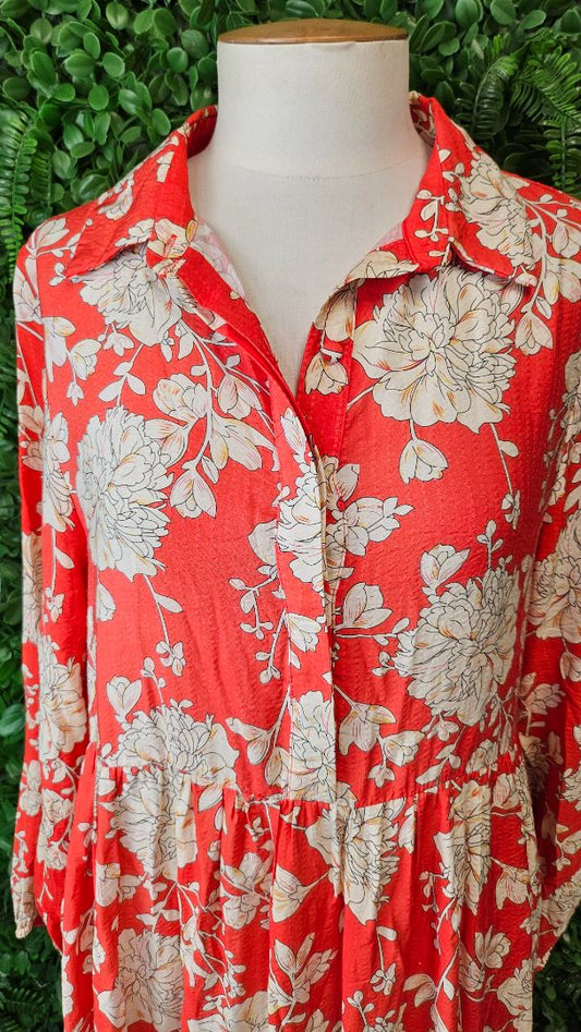 Drama The Label Print Shirt Dress (10)