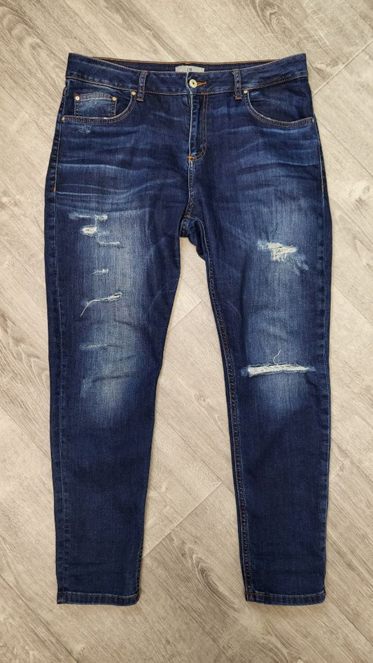 LTB Darker Blue Mika Distressed Jeans (12)