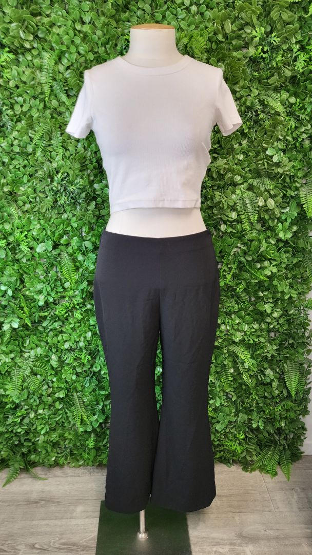 Drama The Label Black Flare Pant BNWT (10)