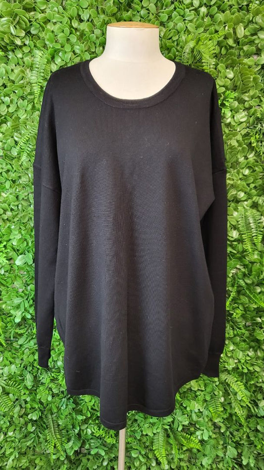 Betty Basics Black Classic Knit (18)