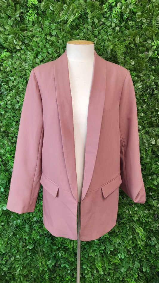 Drama The Label Mulberry Open Blazer (12)