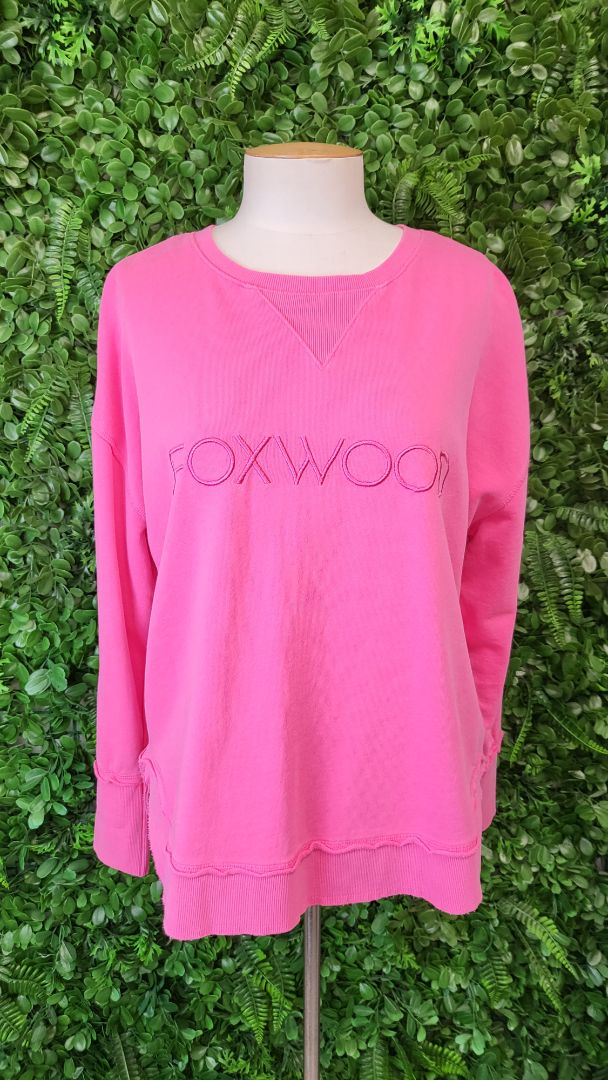 Foxwood Pink Logo Sweat (10)