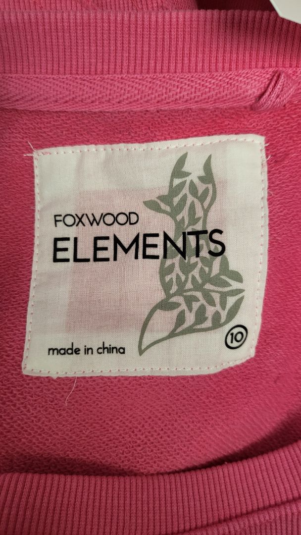 Foxwood Pink Logo Sweat (10)