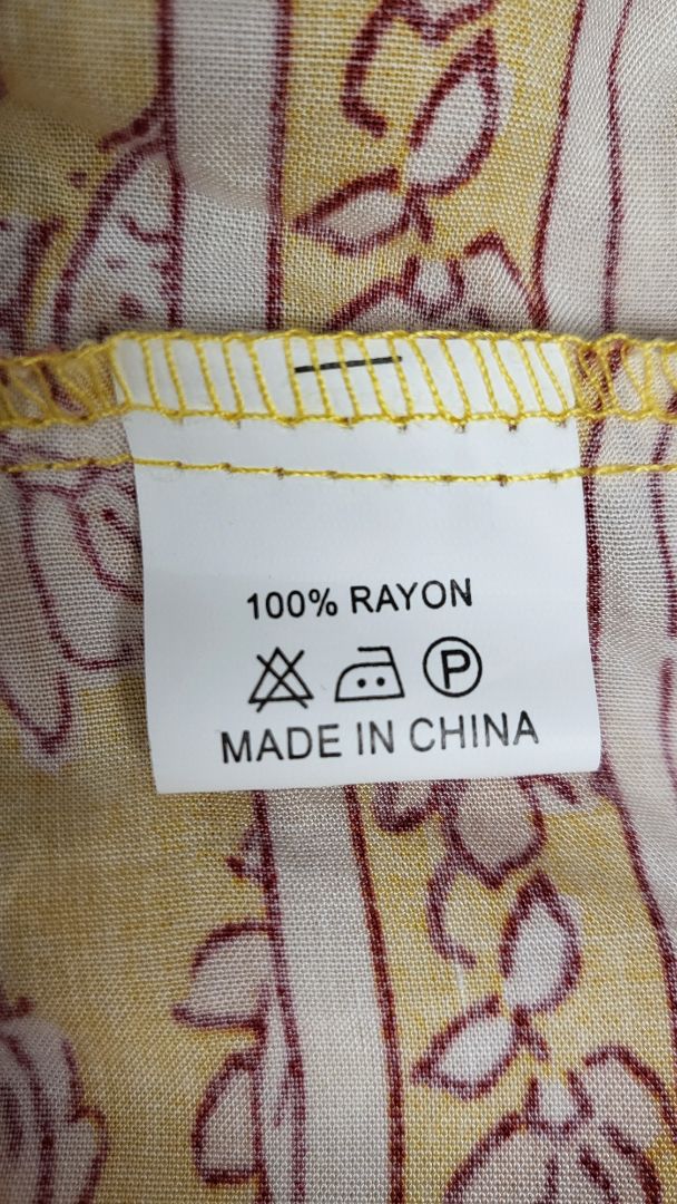 Jaase Yellow Frill Hem Dress (12)