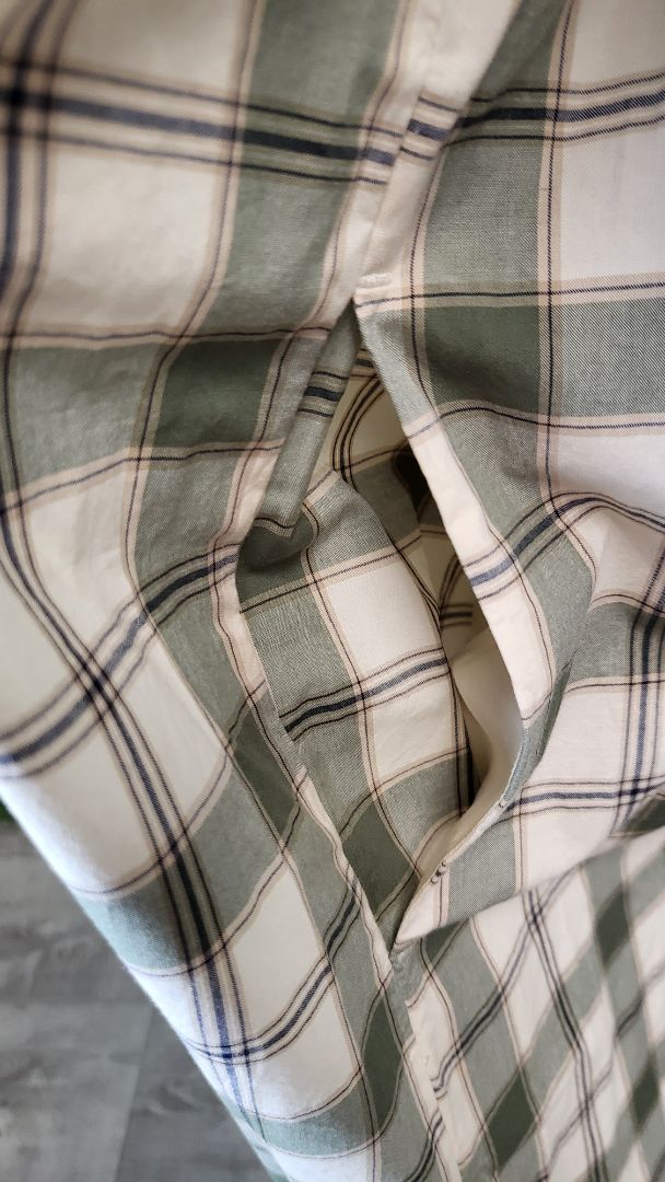 Swanndri Green Gingham Tiered Dress BNWT (12)